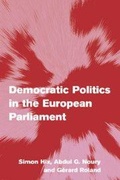Cover: Democratic Politics in the European Parliament - Cambridge University Press