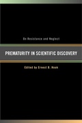 Cover: Prematurity in Scientific Discovery - University of California Press