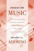 Cover: Essays on Music - University of California Press