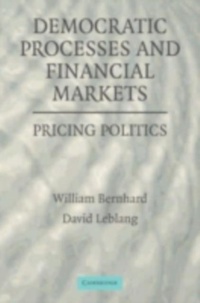 Enlarge image Cover: Democratic Processes and Financial Markets - Cambridge University Press