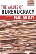 Cover: The Values of Bureaucracy - OUP eBook