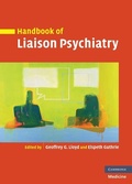 Cover: Handbook of Liaison Psychiatry - Cambridge University Press