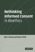 Cover: Rethinking Informed Consent in Bioethics - Cambridge University Press