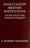 Cover: Anglo-Saxon Military Institutions - Oxford University Press Reprints distributed by Sa