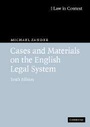 Cover: Cases and Materials on the English Legal System - Cambridge University Press