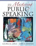 Cover: Mastering Public Speaking - Pearson