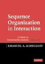 Cover: Sequence Organization in Interaction: Volume 1 - Cambridge University Press
