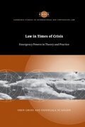Cover: Law in Times of Crisis - Cambridge University Press