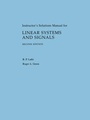 Cover: Solutions Manual for Linear Systems and Signals - Oxford University Press Inc
