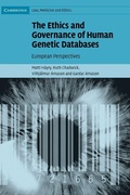 Cover: The Ethics and Governance of Human Genetic Databases - Cambridge University Press