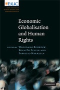 Cover: Economic Globalisation and Human Rights - Cambridge University Press