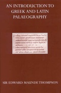 Cover: An Introduction to Greek and Latin Palaeography - Oxford University Press