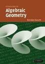 Cover: Introduction to Algebraic Geometry - Cambridge University Press