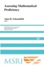 Cover: Assessing Mathematical Proficiency - Cambridge University Press