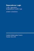Cover: Dependence Logic - Cambridge University Press