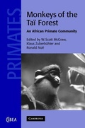 Cover: Monkeys of the Tai Forest - Cambridge University Press