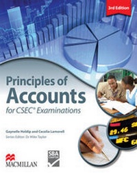 Abbildung von: Principles of Accounts for CSEC (R) Examinations 3rd Edition Student's Book - Macmillan Education