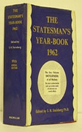 Cover: The Statesman's Year-Book 1962 - Palgrave Macmillan