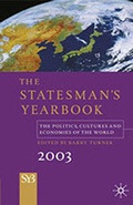 Cover: The Statesman's Yearbook 2003 - Palgrave Macmillan
