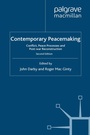 Cover: Contemporary Peacemaking - Palgrave Macmillan
