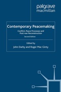Cover: Contemporary Peacemaking - Palgrave Macmillan