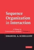 Cover: Sequence Organization in Interaction: Volume 1 - Cambridge University Press