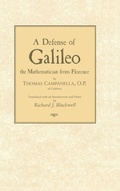 Cover: Defense of Galileo - University of Notre Dame Press