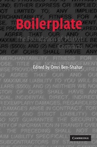 Abbildung von: Boilerplate - Cambridge University Press