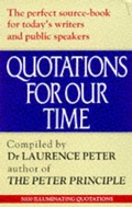 Cover: Quotations for Our Time - Souvenir Press Ltd