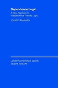 Cover: Dependence Logic - Cambridge University Press