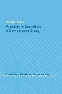 Abbildung von: Property in Securities - Cambridge University Press