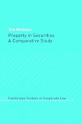 Cover: Property in Securities - Cambridge University Press