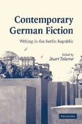 Cover: Contemporary German Fiction - Cambridge University Press