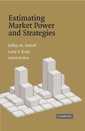 Cover: Estimating Market Power and Strategies - Cambridge University Press