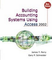 Enlarge image Cover: Building Accounting Systems Using Access 2002, Brief - South-Western
