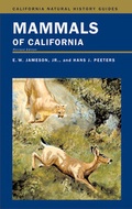 Cover: Mammals of California - University of California Press