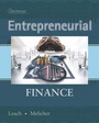 Cover: Entrepreneurial Finance - South-Western