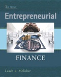 Cover: Entrepreneurial Finance - South-Western
