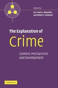 Cover: The Explanation of Crime - Cambridge University Press