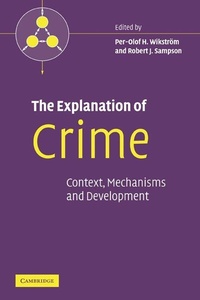 Enlarge image Cover: The Explanation of Crime - Cambridge University Press