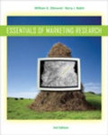 Cover: Essentials of Marketing Research - South-Western