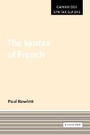 Cover: The Syntax of French - Cambridge University Press