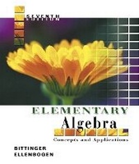 Abbildung von: Elementary Algebra - Pearson