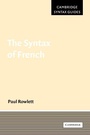Cover: The Syntax of French - Cambridge University Press