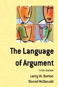 Cover: The Language of Argument - Longman Inc