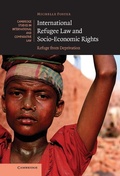 Cover: International Refugee Law and Socio-Economic Rights - Cambridge University Press