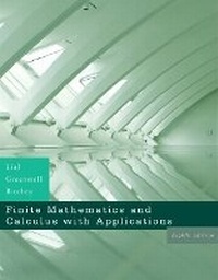 Enlarge image Cover: Finite Mathematics and Calculus with Applications - Pearson