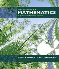 Enlarge image Cover: Using and Understanding Mathematics - Pearson