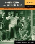 Cover: Constructing the American Past, Volume 1 - Pearson