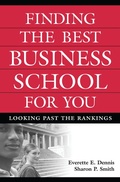 Cover: Finding the Best Business School for You - Praeger Publishers Inc
